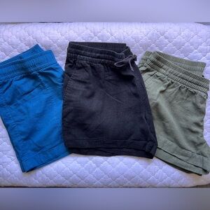 OLD NAVY Linen Short Bundle - Size M